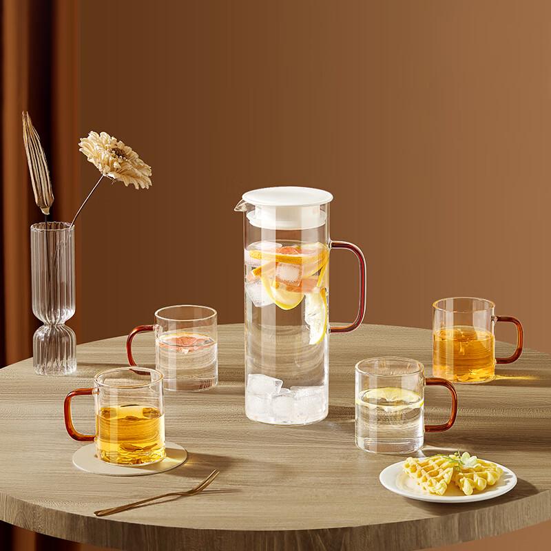 BAILOCK Heat-Resistant Glass Drinkware Set