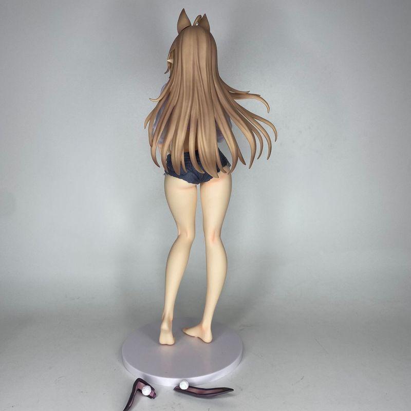 45cm Elf Girl From Another World Rabi Bunny Girl 1/4 Scale 45cm Gk Statue Anime Figure Collectible Model Desktop Decoration Gift