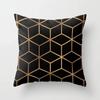 Geometric Cube Print Pillowcase Car Ornaments Office Living Room Home Pillowcase