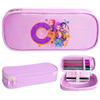 Kpop Demon Hunter Children Pencil Box Cartoon letter Student School Supplies Stationery Kids Penbag Pencilcase Kawaii Boys Gift