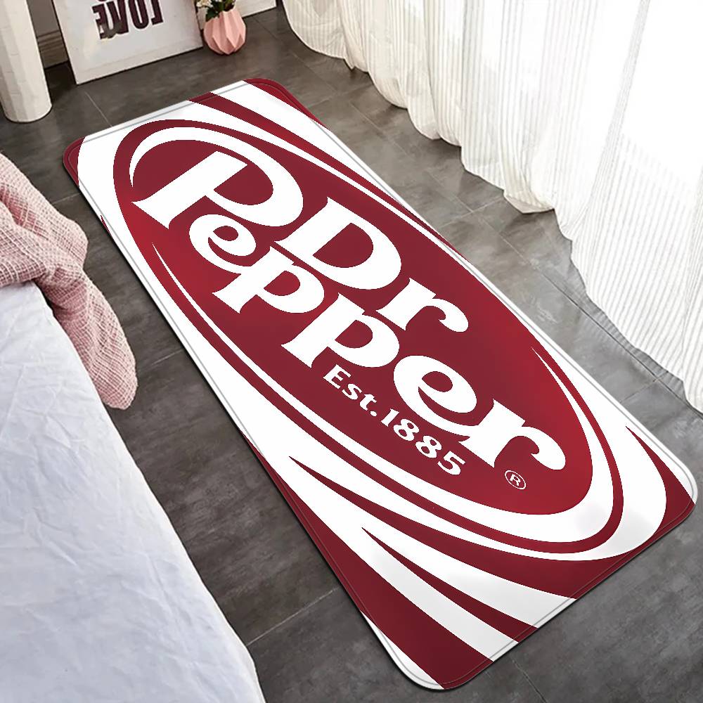 D-Dr Pepper Entrance Door Mat Nordic Style Bedroom Living Room Doormat Home Balcony Anti-Slip Modern Home Decor