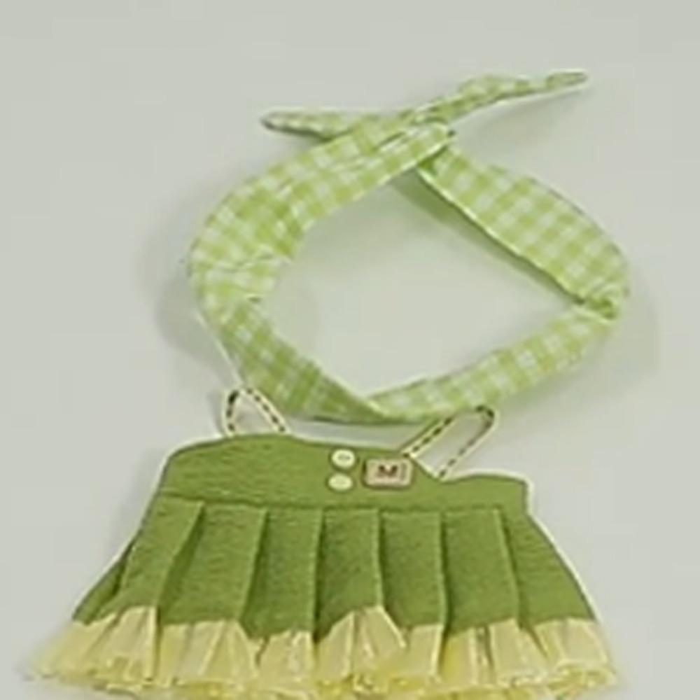 Strap Dress 20cm Cotton Doll Clothes Skirt Plush Doll Clothes Cotton Doll's Dress  Children's Gift