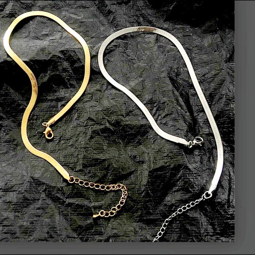 Elegant Double Layer Chain Y2K Snake Bone Chain Cool Korean Style Necklace  Party