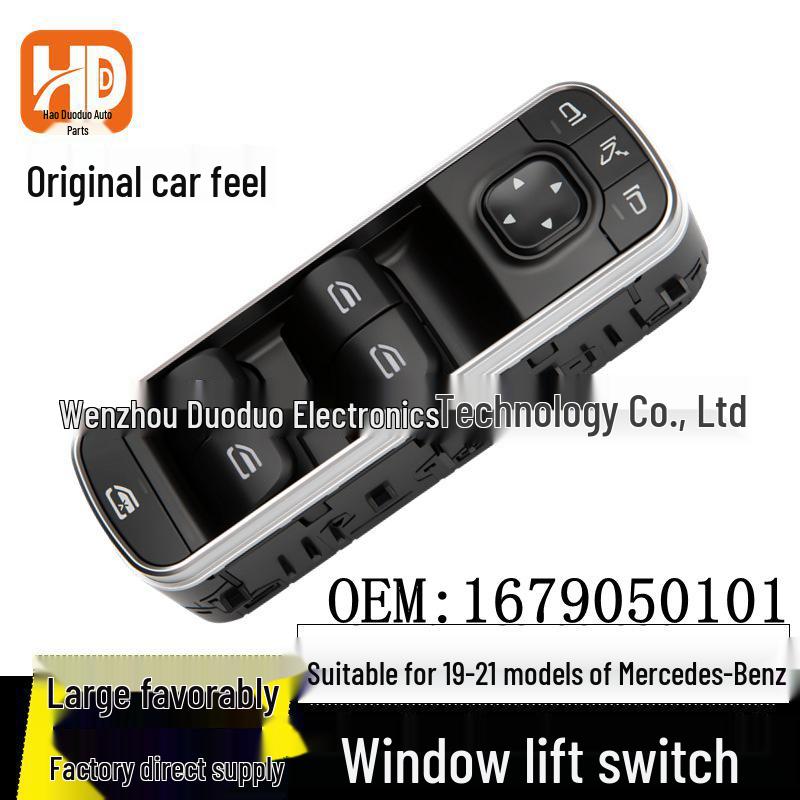 

Car Window Switch for Mercedes-Benz W463, W177 A-Class (2012-2019) Electric