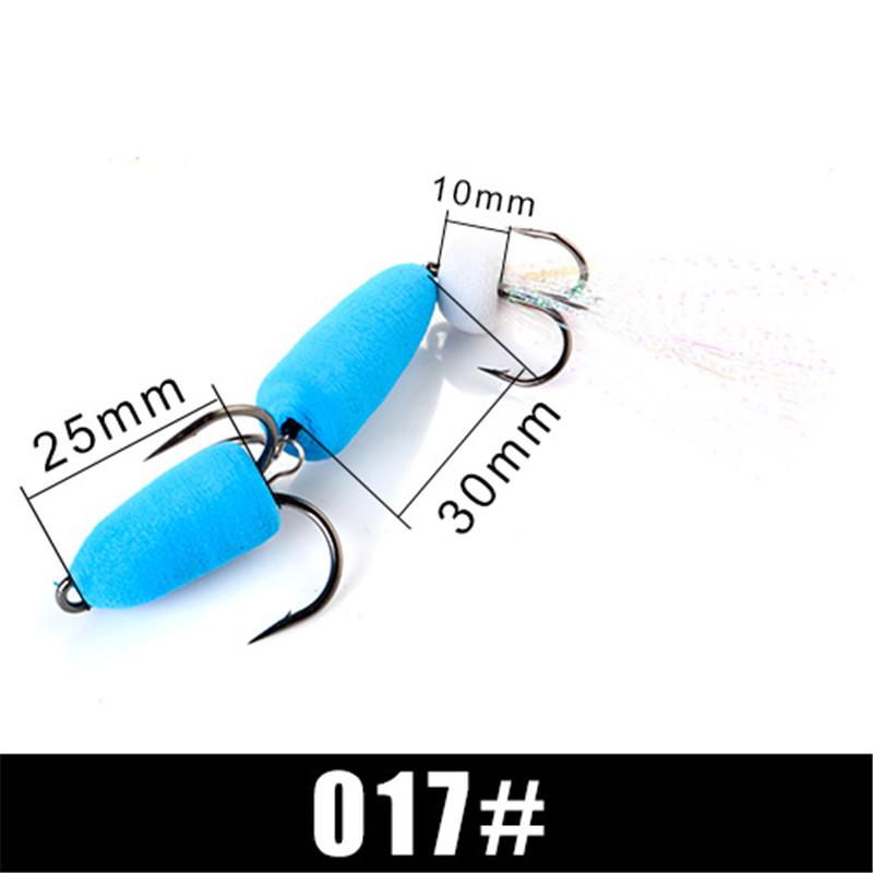 FishKing 1PC Soft Bass Lure Insect Lure With Sharp Hooks Weight 3.4G 4.7G Big/Small Size