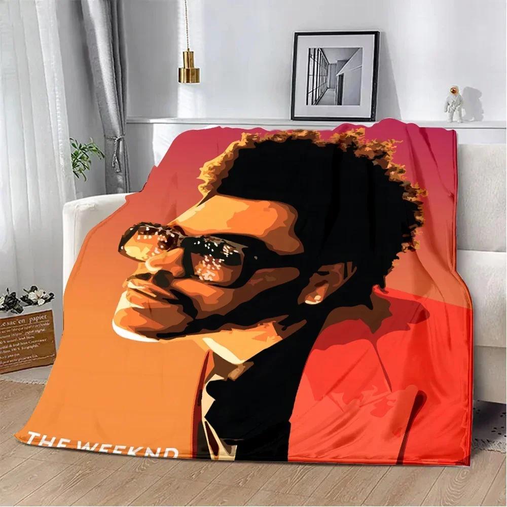 The Weeknd XO Minimalist Poster Printed Blanket Picnic Blankets Warm Blanket Soft and Comfortable Home Travel Birthday Gift