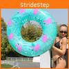 Transparent Blue Inflatable Adult Swimming Ring Large Water Seat Chair Cross-border Stock