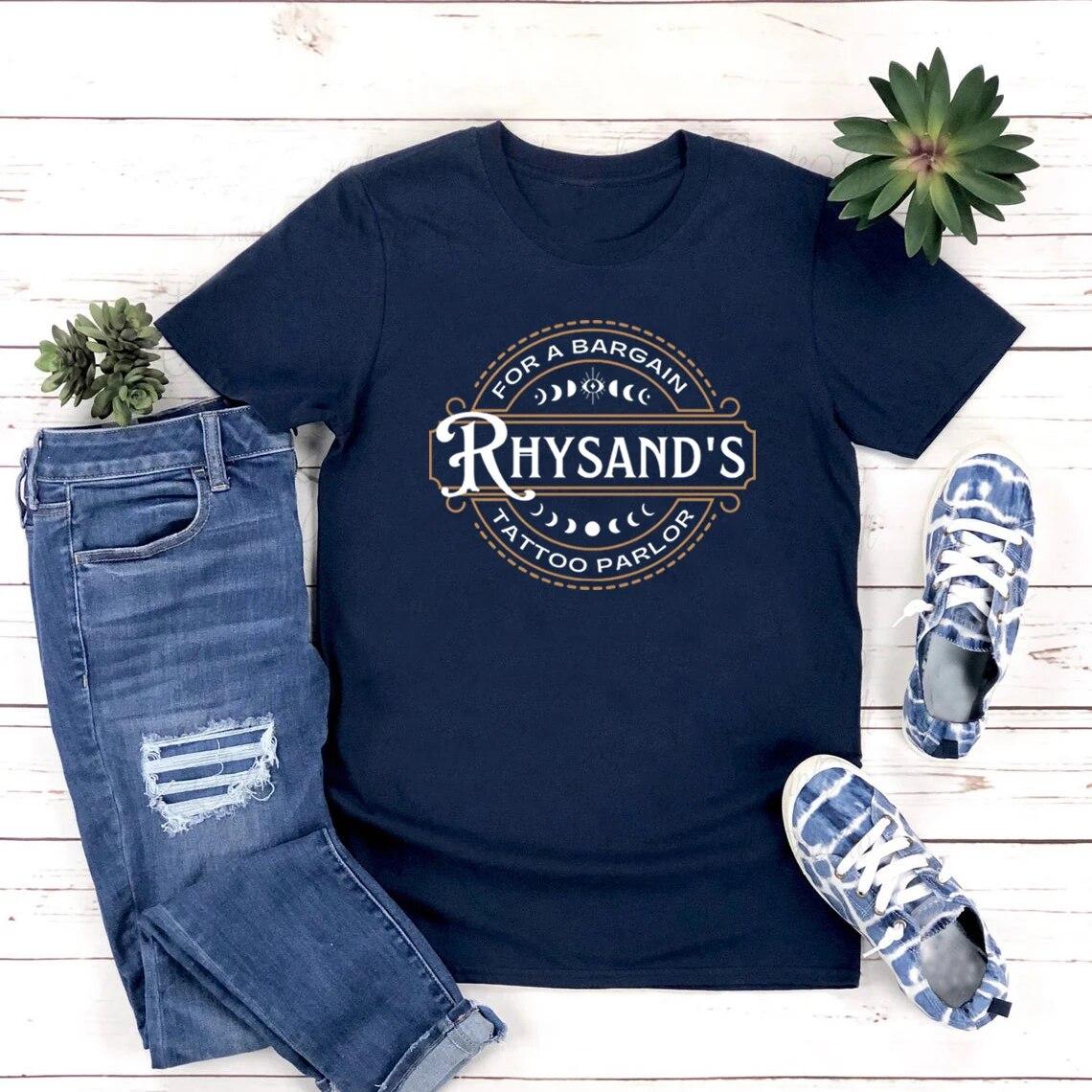 

Rhysand s T-shirt Acotar Velaris T-Shirts Night Court T-shirts Women Short Sleeve T Shirt Feyre and Rhysand Tee SJM Bookish Merch XXXL