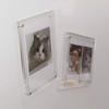 Acrylic Magnetic Photo Frame Double-Sided Clear Picture Display Frame Refrigerator