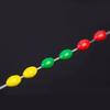 100 Pcs Silicone Fishing Oval/Cylinder Float Stop Stoppers Fishing Float Fishing Bobber Fishing Tackle Accessories