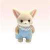Kid Dolls Animal Dolls Small Commodities OrnamentsCat Family Animal Figure Poodle Flocked Shaggy Forest DIY Gift