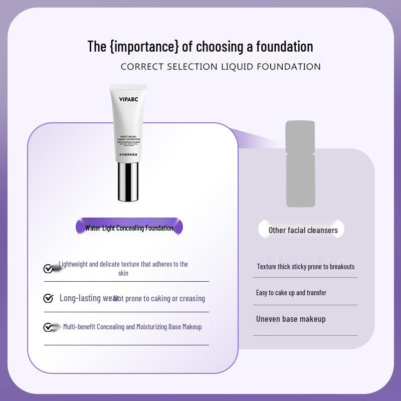 VIPABC Moisturizing BB Cream v908: Hydrating Concealer, Foundation & Makeup Primer