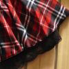 Plus Size Elastic Waist Check Size TOKYO GOODS MARKET [PureAribon] Skirt, Men's Available, (XL)