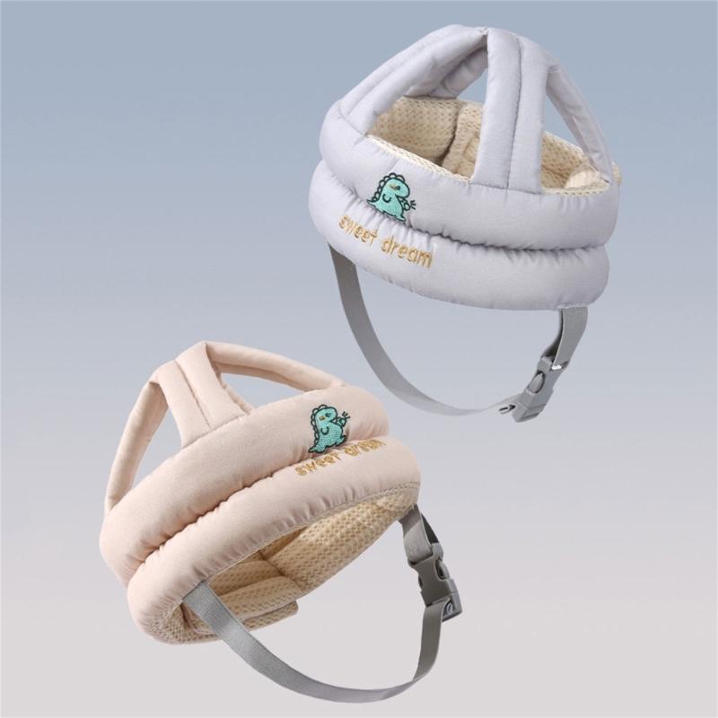 Toddler Head Protections Helmets Comfortable Baby Protective Hat with Adjustable Strap Adjustable Baby Head Protector