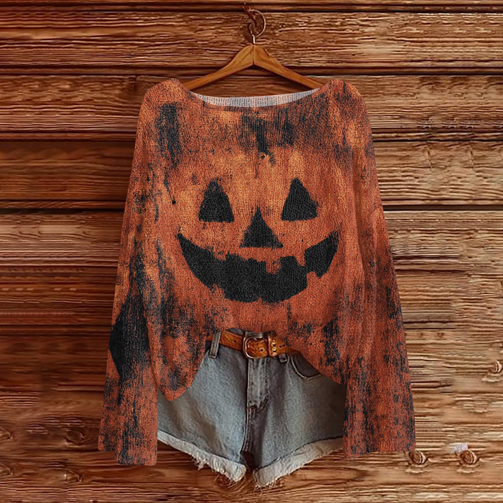 

Женские осенние свитера с длинным рукавом, топы с принтом, пуловеры, свободная нарядная повседневная базовая одежда L