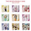 Termos cu pai din oțel inoxidabil, cu imprimeu The Seven Deadly Sins, stil Desen Animat