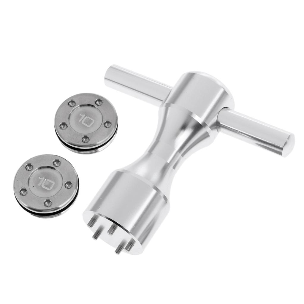 2 Pcs 5-20 Grams Golf Custom Weights with Wrench for Putters