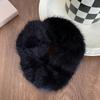 Winter Soft Hair Scrunchies For Women Plush Elastic Hair Band Multicolor Rubber Bands Ponytail Holder Headband Hair Accessories