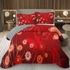 Butterfly Bedspread Twin/Queen/King Watercolor Botanical Floral Coverlet Fantasy Style Bedding Set Reversible Quilted Bedspreads