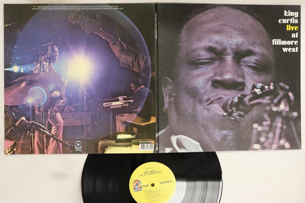 LP Record KING CURTIS - Live At Fillmore West MOVLP1143 Music On Vinyl, 2014 Europe Jazz Used