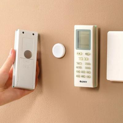 1-6Set Starke Magnethaken Wandhalterung Anti-Verlust Magnet Aufbewahrungshalter für Fernbedienung Kühlschrankaufkleber Home Organizer Haken
