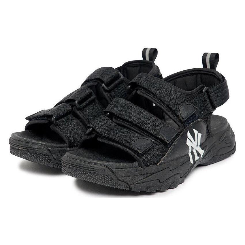 New MLB Sandal Triple New York Yankees New York Yankees Sports Sandals Unisex Black 3ASDCSS33-50BKS