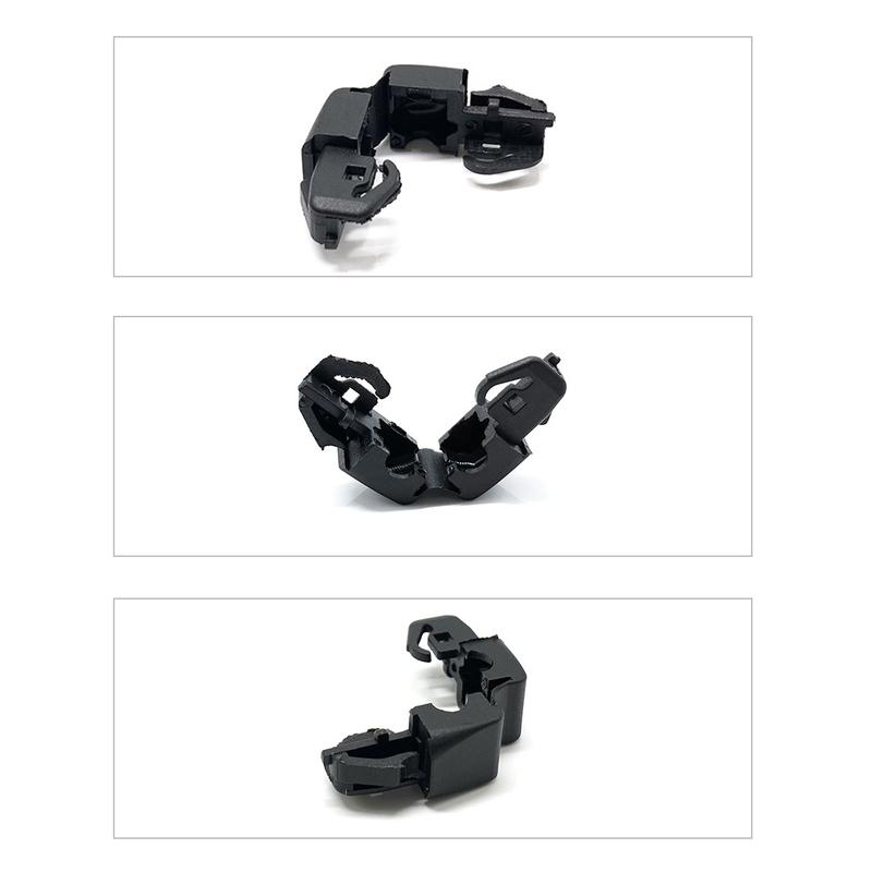 91594SNAA01 Fuel System Fuel Clip Filler Cap Strap Holder Fit for Honda Civic CR-V Accord Pilot Odyssey Acura TL Black Plastic