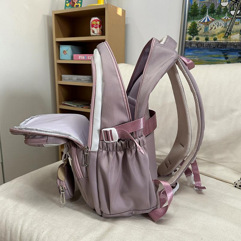 Student Schoolbag Ridge Backpack Women's Lightweight Large Capacity Backpack
