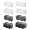 Hanging Storage Basket Bunk Bed Organizer Bedside Shelf Rails Office for Kids Adults Metal Multi