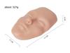 Modelo de Práctica de Silicona de Rostro Humano Simulado para Tatuaje Principiante - Herramienta de Maquillaje para Cejas, Ojos, Labios