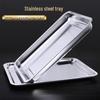 Thickened 304 Stainless Steel Rectangular Tray