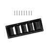 Universal Boat Ventilation System Cover Watertight Construction Ventilation Louver Case Plastic Vent Cover for Boats
