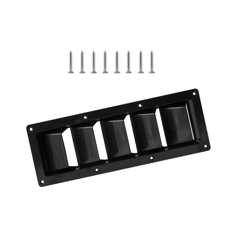 Universal Boat Ventilation System Cover Watertight Construction Ventilation Louver Case Plastic Vent Cover for Boats