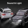 1:24 GLE350 GLS63 SUV Spielzeugauto Modell Legierung Druckguss Pull-Back Türen Geöffnet Sound Licht Geländewagen Modelle Jungen Geburtstagsgeschenke