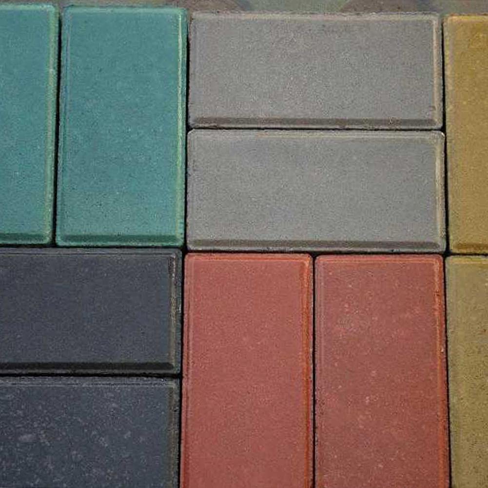 5 Pcs Brick Template DIY Paving Mould Concrete Block Mold DIY Path Maker Portable Corridor Concrete Driveway Stone Path Mold for Garden Yard Parts