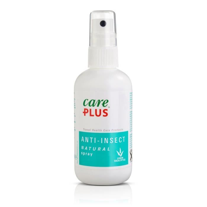 Spray Anti-Insecte - Care Plus - 32623 - Citriodiol 100 ml - Naturel - Efficace