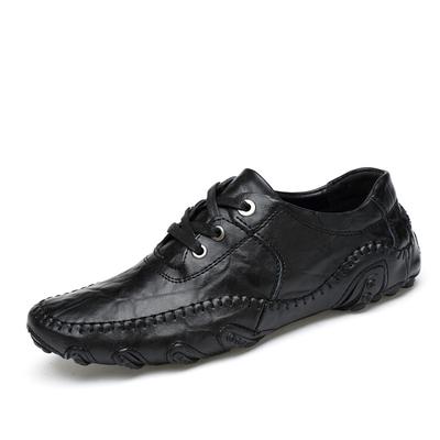 Modemarke 2024 Neue Luxus Echtleder Ballerinas Italienische Herren Loafer Herrenschuhe Lässig Mode Slipper zum Autofahren Designer