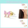 Creative Butterfly Droplet Knot Earrings Set Chic Alloy Plated Jewelry For Special Occasions