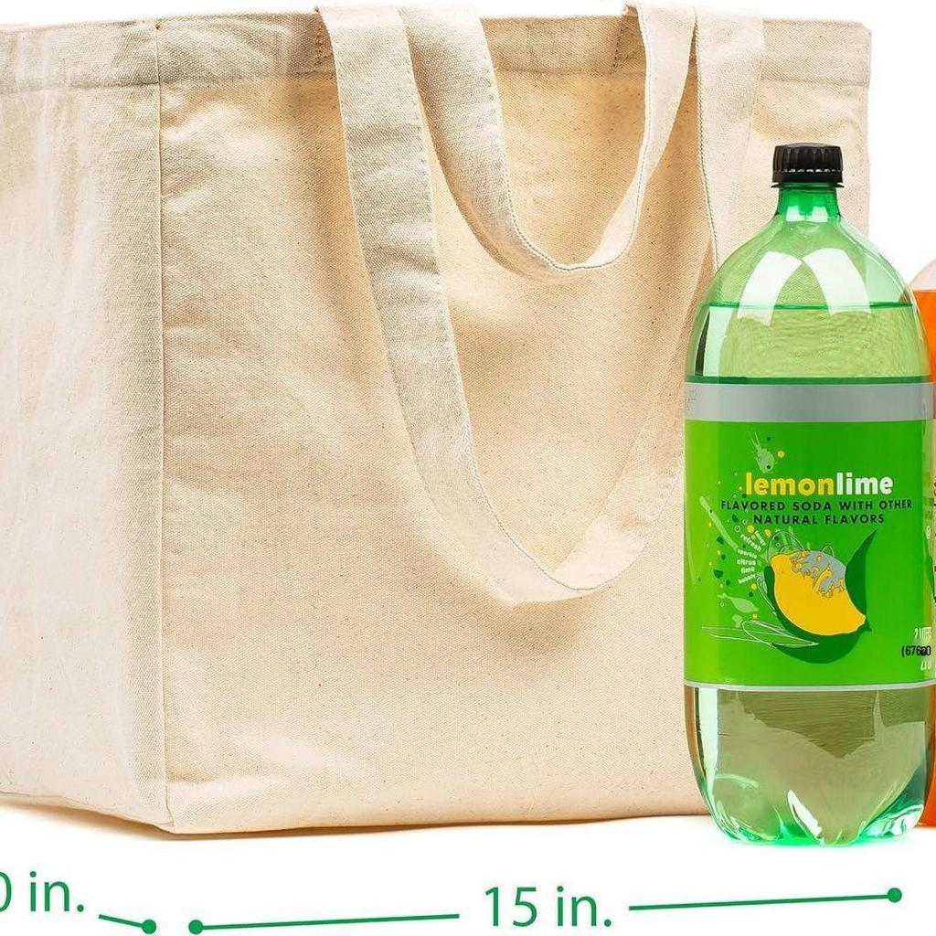 Canvas Bag Handbag: Thick, Three-Dimensional, Large Capacity for Students & Shopping