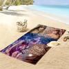 Name Custom Aitana Ocana Print Beach Towel, Large Soft Quick Dry Towel for Beach Camping Swimming