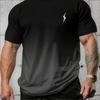 Sports d printing shirt casual explosion breathable quick drying casual vacation