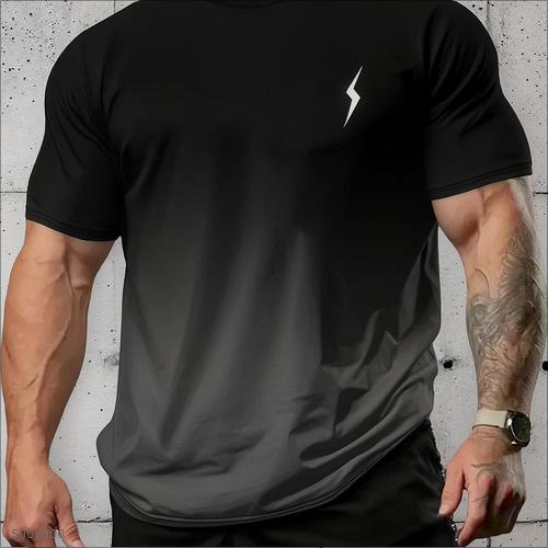 Sports d printing shirt casual explosion breathable quick drying casual vacation