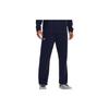 UA Rival Fleece 2.0 Mid-Rise Straight-Leg Elastic Knit Sports Pants Men Pants Dark-Blue 1300124-410