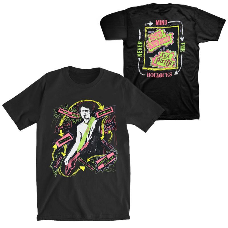 ZX New 1980 Sex Pistols Lead Vocalist Guitarist Punk Casual Tshirt Men and Women Luxury Band Brand Top 2026