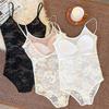Sexy Lace Backless Sleeveless Slim Camisole Summer Women's Bodysuit