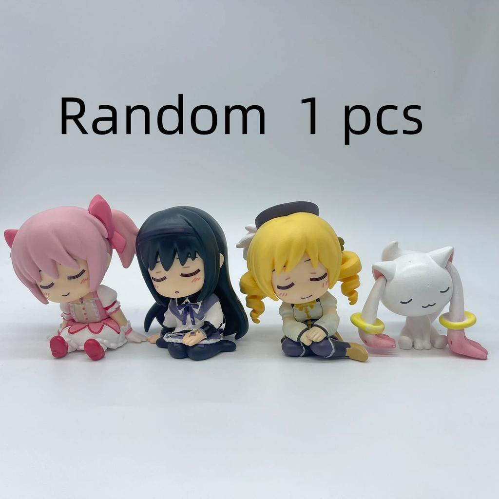 New In-Stock Anime Girl Figurine With Small Round Shoulder Shoulder-To-Shoulder Blind Box Cute Desktop Decoration Surprise Gift