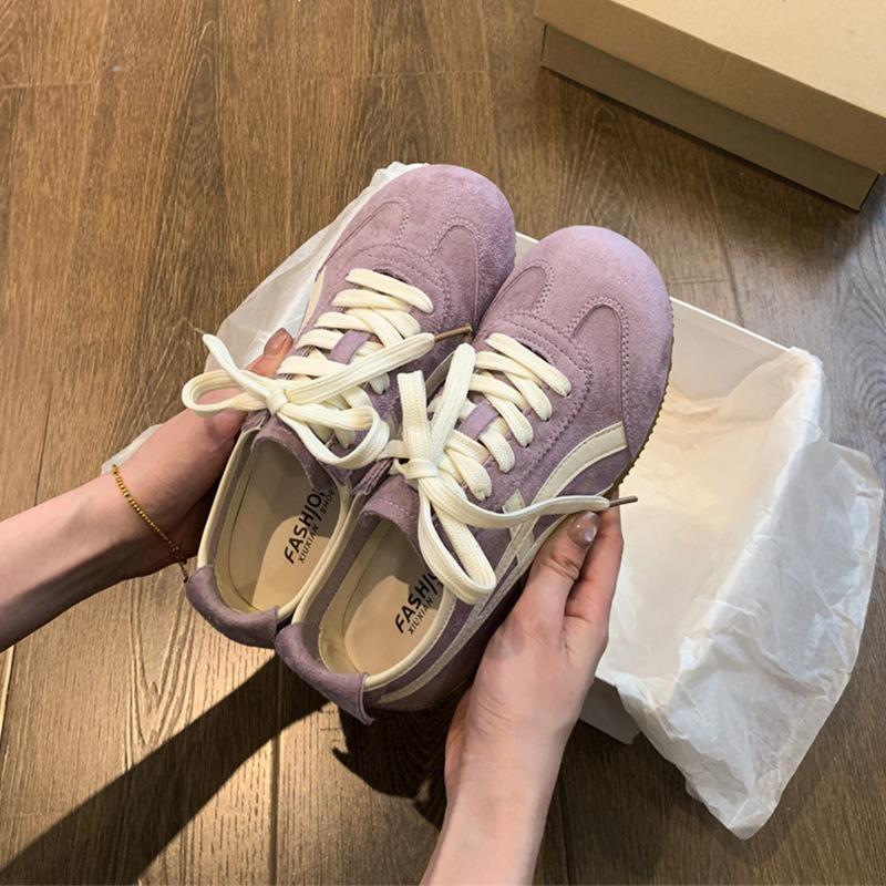 Retro women's 2 new autumn versatile flat-bottomed sports and leisure shoes