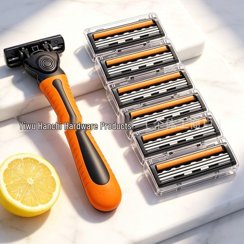 Han Chi 6-Layer Manual Razor Blade - Old-Fashioned Shaver