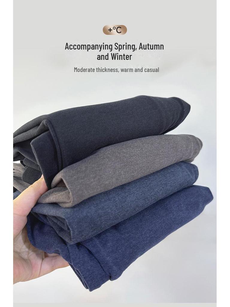 Herren Übergröße Deutscher Samt Warm Elastisch Herbst & Winter Leggings