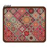 Tapis de séchage lavable en machine, Tapis de vaisselle bohème, Super absorbant en terre de diatomées, Égouttoir pour évier de cuisine, Antidérapant, Coloré, Ethnique, Isolation thermique